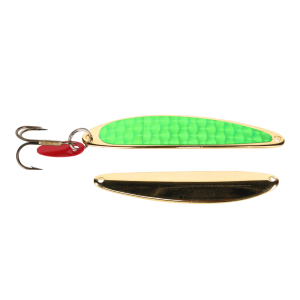 Image of Bay de Noc Swedish Pimple | Prism Chartreuse Gold; 1/5 oz.