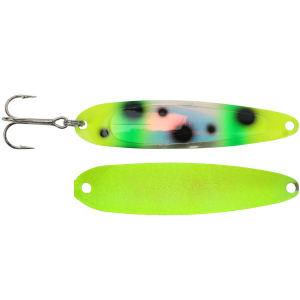 Image of Michigan Stinger Standard Spoon | Exclusive Color - UV Froggy-Chartreuse Back; 3 3/4 in.