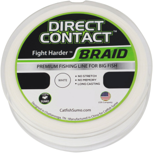 Image of Catfish Sumo Direct Contact Braided Line | 80 lb.; White