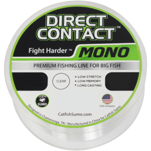 Image of Catfish Sumo Direct Contact Monofilament Line | 20 lb.; Clear