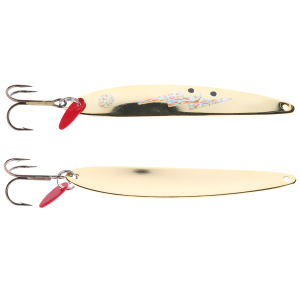 Image of Bay De Noc Laker Taker Spoon | Gold Ice; 3/4 oz.