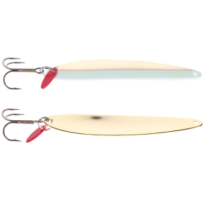 Image of Bay De Noc Laker Taker Spoon | Gold/Glo Paint; 3/4 oz.