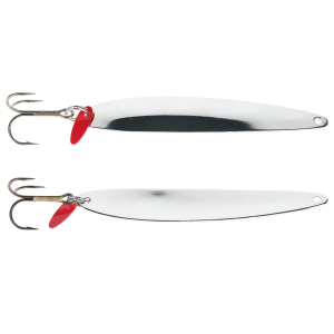 Image of Bay De Noc Laker Taker Spoon | Nickel; 3/4 oz.