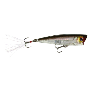 Image of Yo-Zuri 3DB Popper Topwater Bait | Prism Silver Black; 3 in.