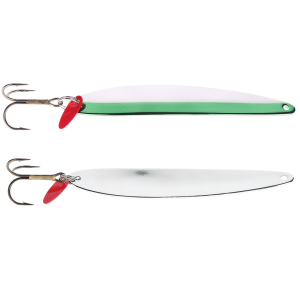 Image of Bay De Noc Laker Taker Spoon | Neon Green/Nickel; 3/4 oz.