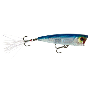 Image of Yo-Zuri 3DB Popper Topwater Bait | Prism Silver Blue; 3 in.