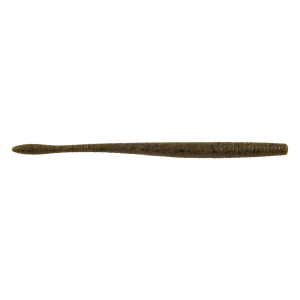 Image of Berkley PowerBait MaxScent Magnum Hit Worm | Green Pumpkin; 7 in.