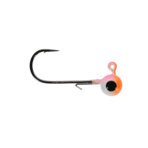 Image of Widow Maker Tungsten Panfish Jigheads - Size 2 | Pink/White Glow; 1/8 oz.