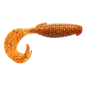 Image of Keitech Flapper Grub | Rootbeer; 4 in.