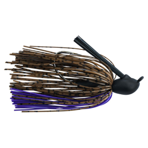 Image of Keitech Lead Casting Jig | Brown & Purple; 1/2 oz.