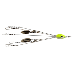Image of Brown Dog Tackle Umbrella Rigs | Chartreuse Flash; Junior