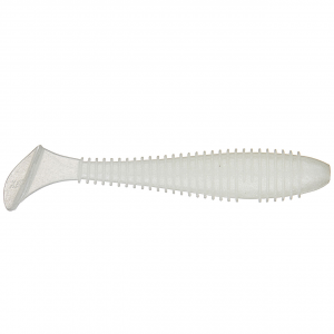Image of Keitech Fat Swing Impact | Pearl; 3.8 in.