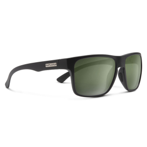 Image of Suncloud Eyewear Rambler Polarized Sunglasses | Matte Black - Polarized Gray Green