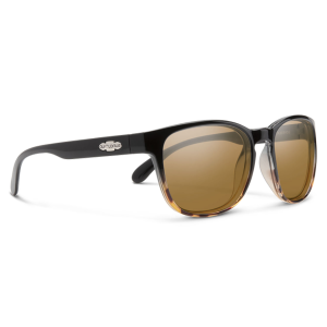 Image of Suncloud Eyewear Loveseat Polarized Sunglasses | Black Tortoise Fade - Polarized Brown
