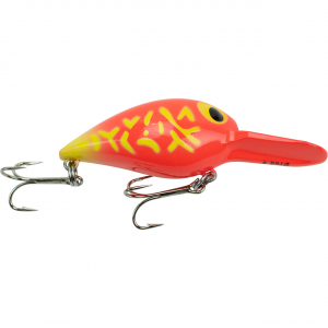 Image of Brad's Wiggler | Red-Yellow; 3 3/4 in.