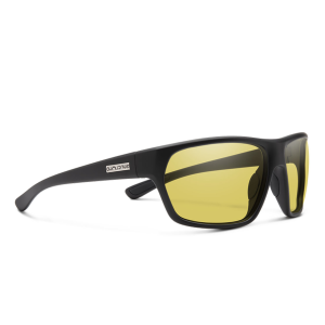 Image of Suncloud Eyewear Boone Polarized Sunglasses | Matte Black - Polarized Low Light Yellow
