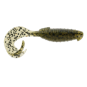Image of Keitech Flapper Grub | Avocado Salt & Pepper; 4 in.