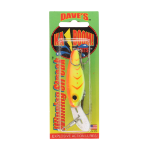 Image of Dave's Ka-Boom Winning Streak Lures | Chartreuse Red Herringbone; 3 1/2 in.