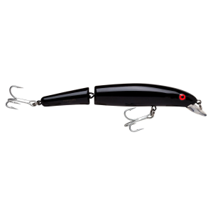 Image of Bomber Saltwater Jointed Long A Hardbait | Black; 6 in.