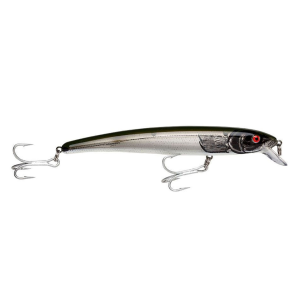Image of Bomber Saltwater Long A Hardbait | Silver Flash-Green Back; 7 in.