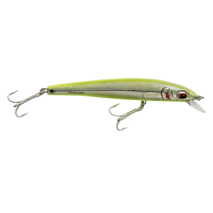 Image of Bomber Saltwater Long Shot Hardbait | Chartreuse Herring; 6 in.