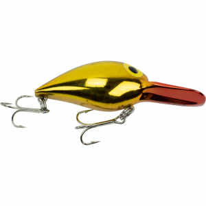 Image of Brad's Wiggler | Gold-Black-Red Bill; 3 3/4 in.