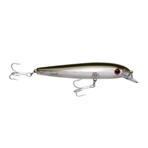 Image of Bomber Saltwater Wind-Cheater Hardbait | Silver-Green Back; 6 in.