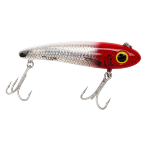 Image of Bomber Saltwater Mullet Twitchbait | Red Head Flash; 3 1/2 in.