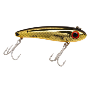 Image of Bomber Saltwater Mullet Twitchbait | Gold-Black-Orange; 3 1/2 in.