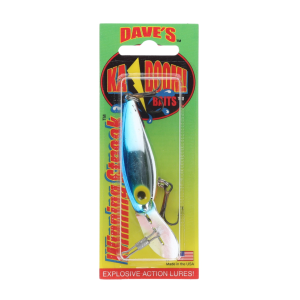 Image of Dave's Ka-Boom Winning Streak Lures | Blue & Silver; 3 1/2 in.