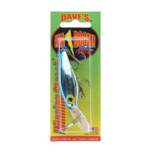 Image of Dave's Ka-Boom Winning Streak Lures | Blue Herringbone; 3 1/2 in.