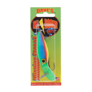Image of Dave's Ka-Boom Winning Streak Lures | Fluorescent Rainbow; 3 1/2 in.