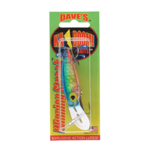 Image of Dave's Ka-Boom Winning Streak Lures | Chartreuse Prism Blue; 3 1/2 in.