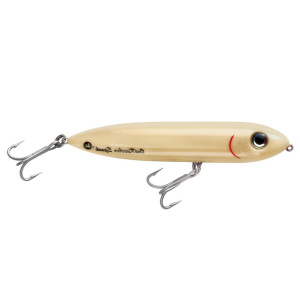 Image of Heddon Saltwater One-Knocker Spook Topwater Lure | Bone; 4 1/2 in.