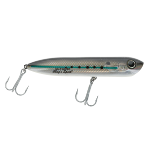 Image of Heddon Saltwater Chug'n Spook Topwater Lure | Silver Mullet; 4 7/8 in.