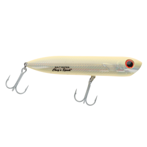 Image of Heddon Saltwater Chug'n Spook Topwater Lure | Bone-Silver; 4 7/8 in.