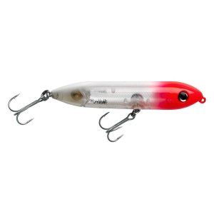 Image of Heddon Super Spook Jr. Topwater Bait | White-Silver Insert; 3 1/2 in.