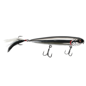 Image of River2Sea Rover Topwater Lure | Chrome Black; 128 mm