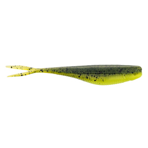 Image of X Zone Lures Rally Shad Soft Bait | Walleye Lemonade; 3 3/4 in.