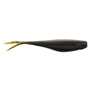 Image of X Zone Lures Rally Shad Soft Bait | Dark Green Pumpkin; 3 3/4 in.