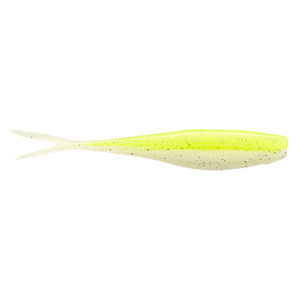 Image of X Zone Lures Rally Shad Soft Bait | Chartreuse Pearl; 4 1/2 in.