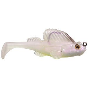 Image of Megabass Dark Sleeper | Albino Pearl; 1/2 oz.; 3 in.