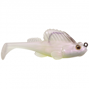 Image of Megabass Dark Sleeper | Albino Pearl; 3/8 oz.; 3 in.