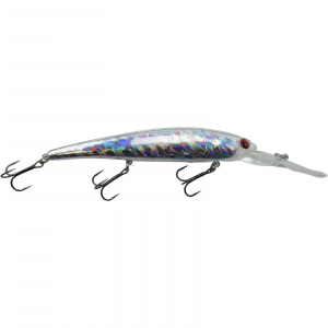 Image of Bandit Walleye Deep Diver | Custom Color - Clear Flash; 4 3/4 in.