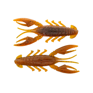 Image of X Zone Lures Scented Stealth Craw | Burnt Craw; 2 1/2 in.