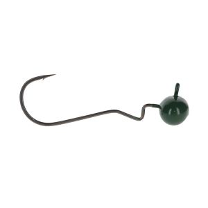 Image of SPRO Skip Gap Shaky Head Football Jighead - 3/0 Hook | Green Pumpkin; 3/16 oz.