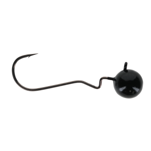 Image of SPRO Skip Gap Shaky Head Round Jighead - 3/0 Hook | Black; 1/4 oz.