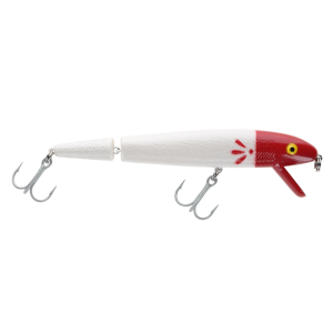Image of Cotton Cordell Jointed Red Fin | White/Red Head; 5 in.