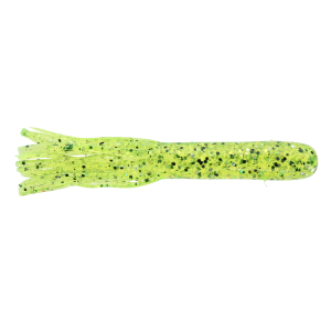 Image of Gitzit Fat Tube | Chartreuse Multi Sparkle Flake; 3.5 in.