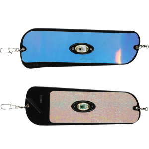 Image of Pro-Troll ProChip ProFlash Lighted Fin Flasher | Night Vision Moon-Black; 11 in.